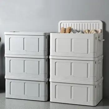 Ящик для хранения, контейнер-органайзер, Домашняя Складная пластиковая одежда, Носки, Игрушки для мелочей